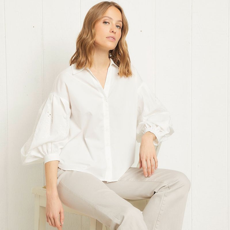 UNIVERSITY CLUB - Blusa Manga Larga Mujer University Club
