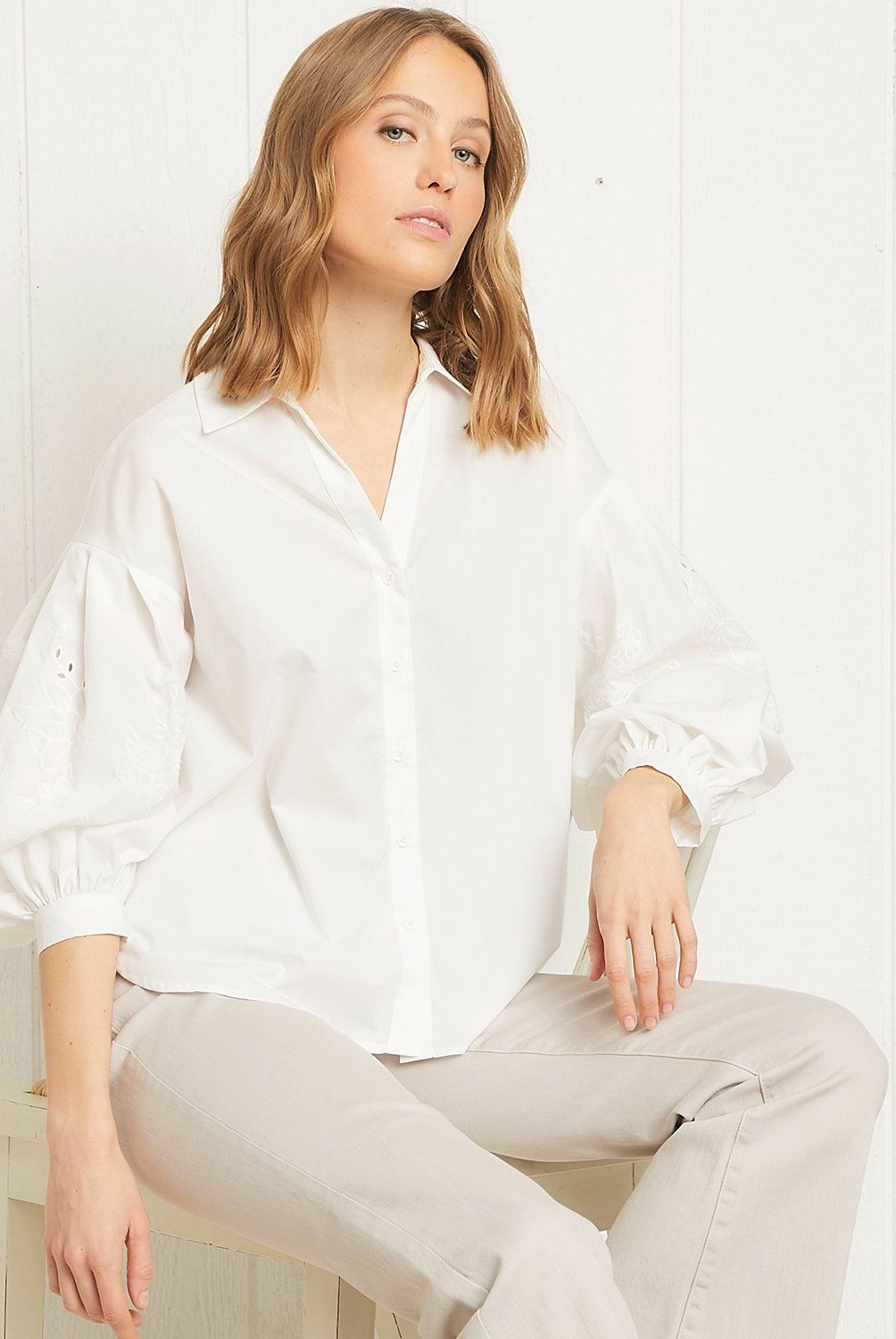 UNIVERSITY CLUB - Blusa Manga Larga Mujer University Club