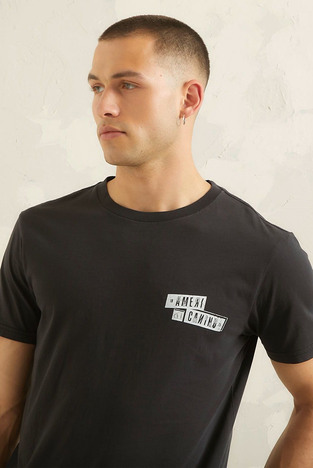 AMERICANINO - Polera Manga Corta Hombre Americanino
