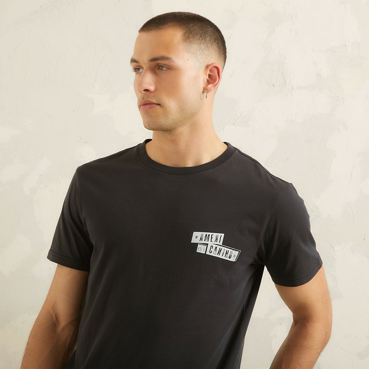 AMERICANINO - Polera Manga Corta Hombre Americanino