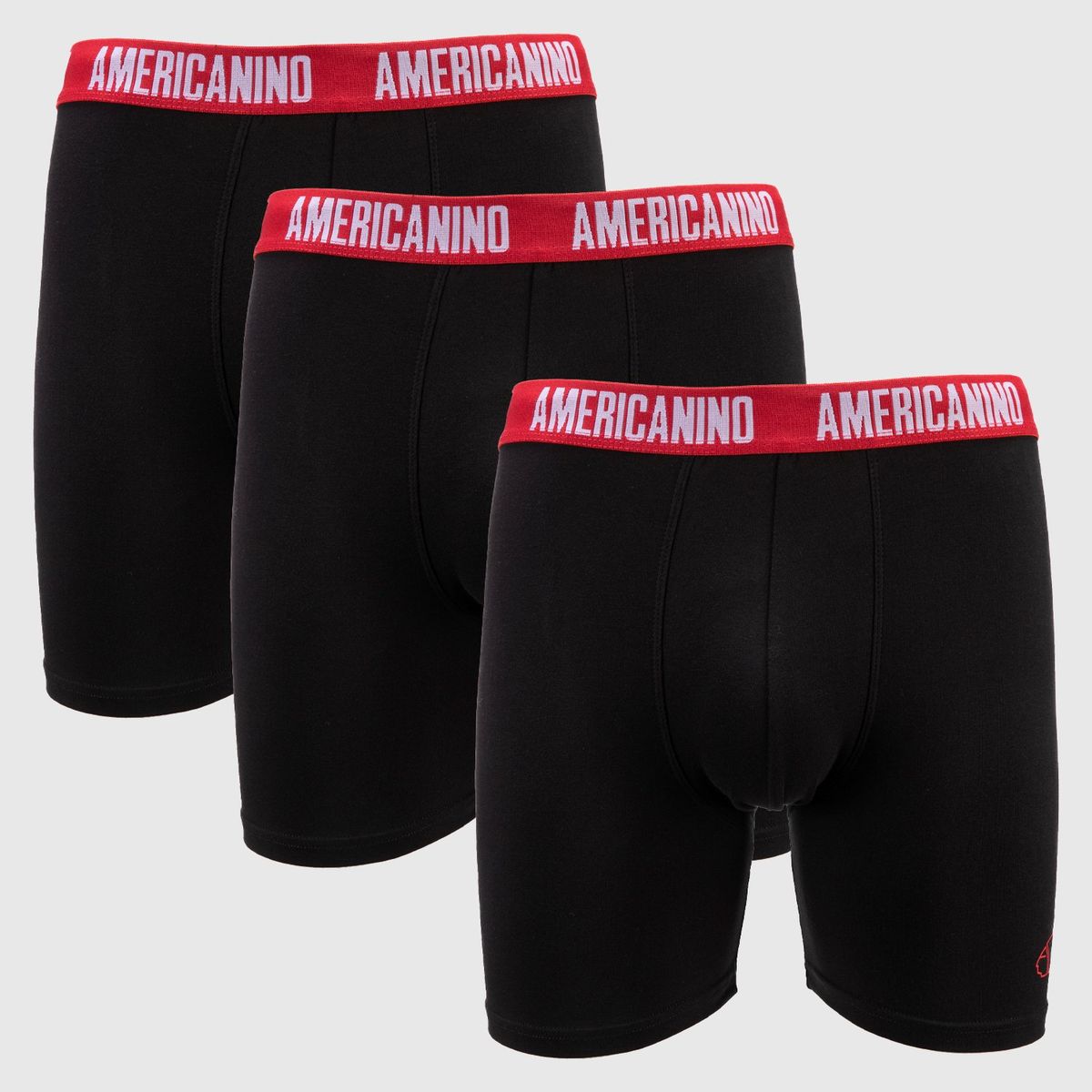 AMERICANINO - Pack De 3 Boxers Algodón Hombre Americanino