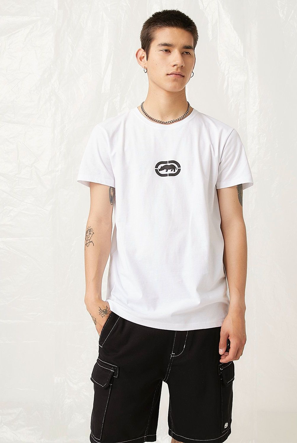 ECKO - Polera Ecko Hombre Manga Corta Algodón