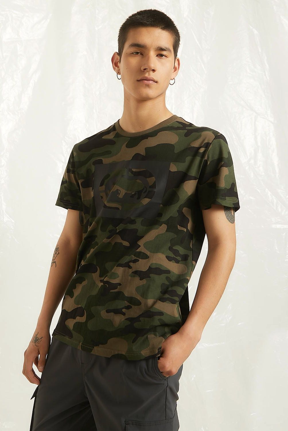 ECKO - Polera Manga Corta Algodón Hombre Ecko