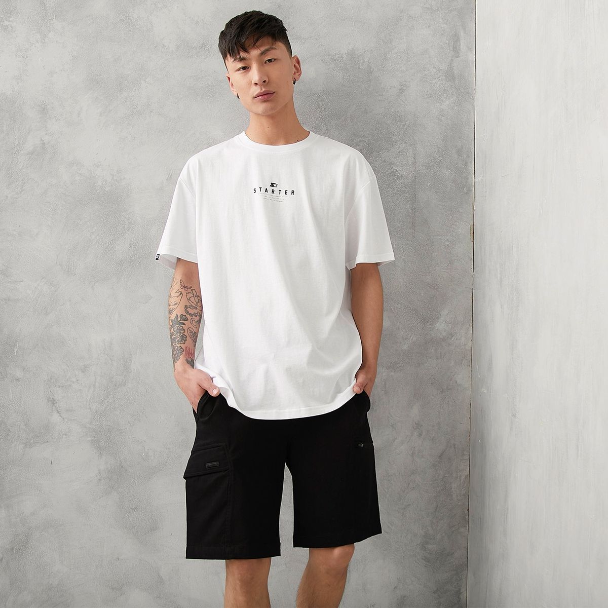 STARTER - Polera Manga Corta Algodón Hombre Starter