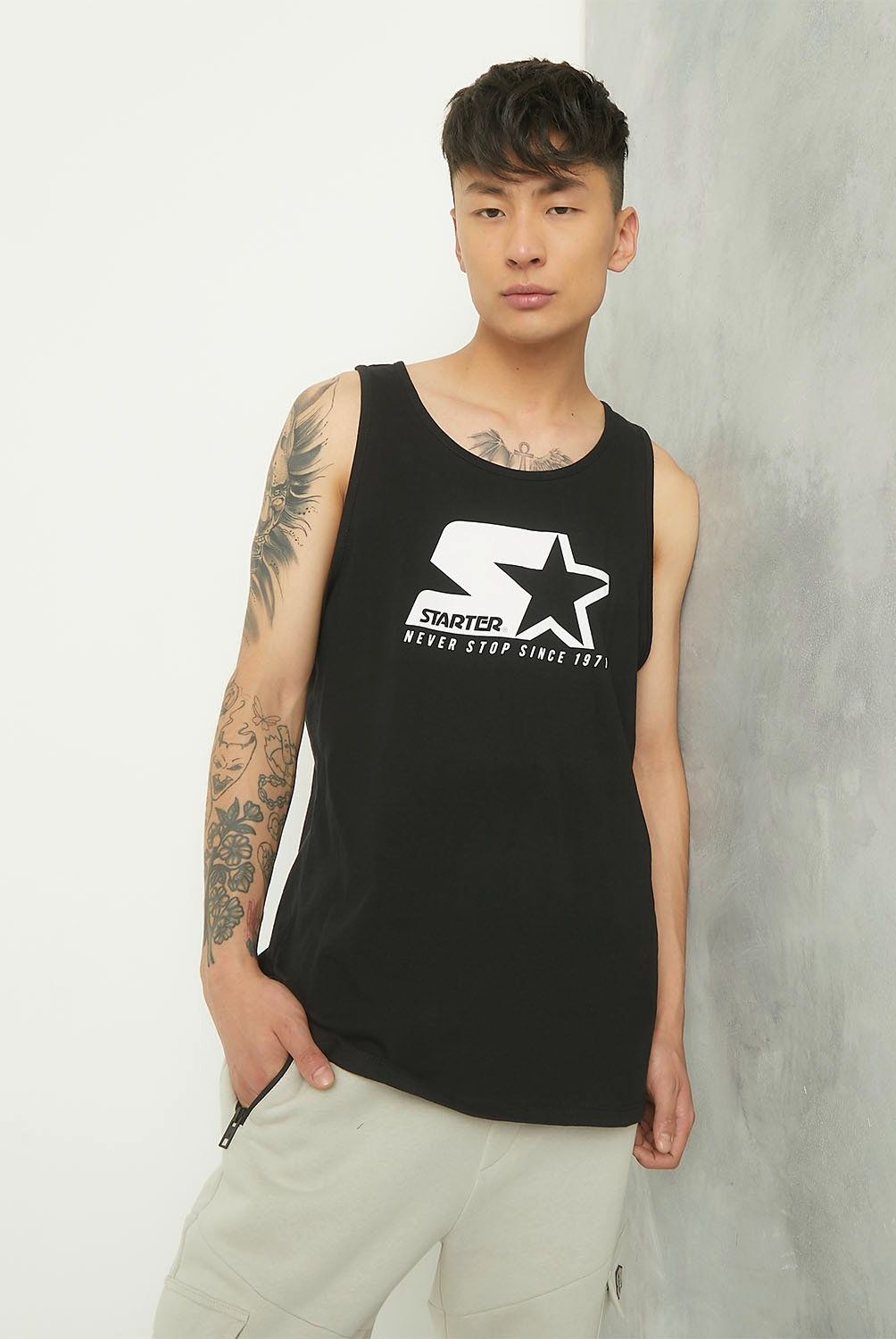 STARTER - Polera Sin Mangas Casual Hombre Starter