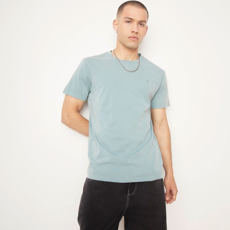 AMERICANINO - Polera Americanino Manga Corta Algodón Hombre Estilo Casual