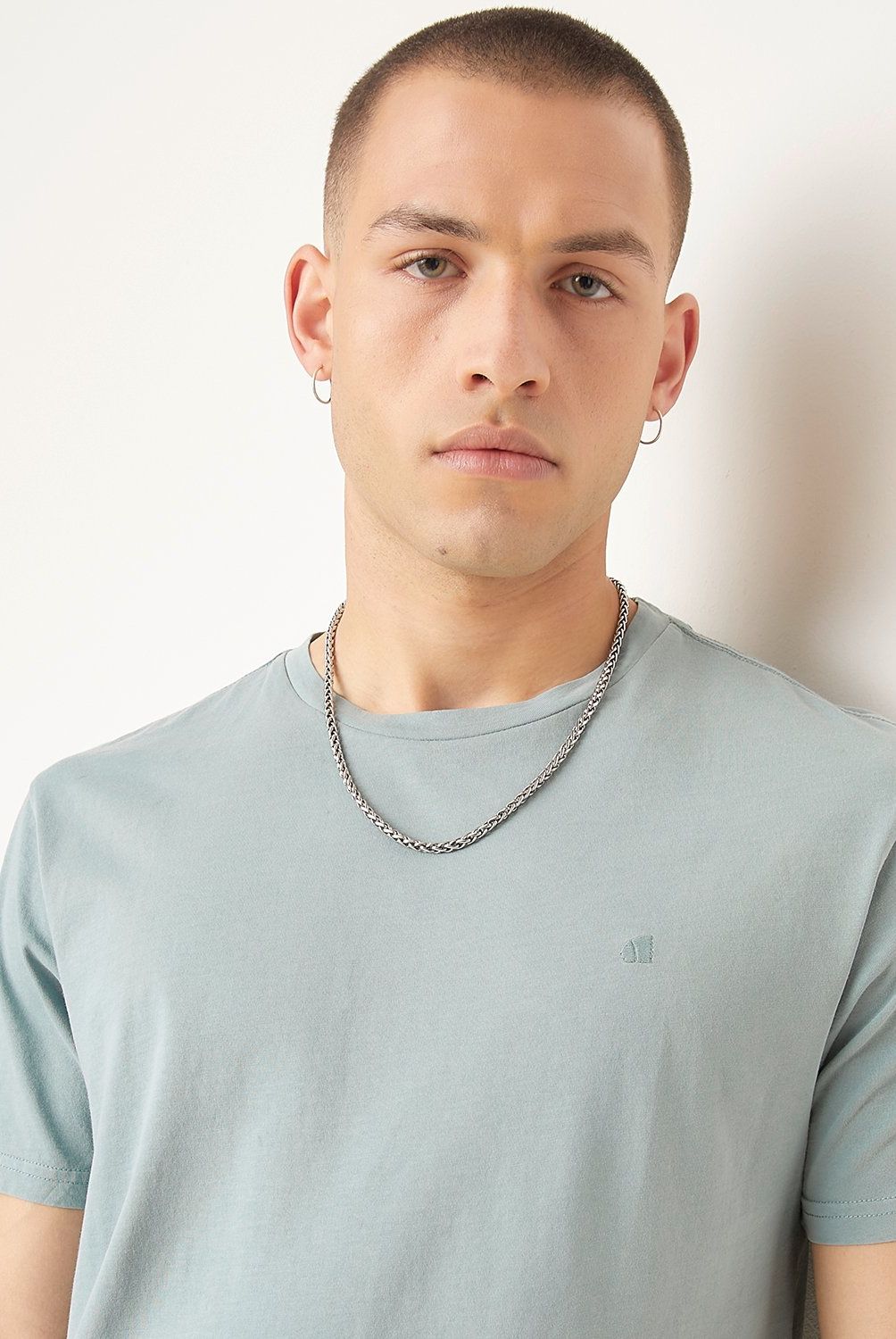AMERICANINO - Polera Americanino Manga Corta Algodón Hombre Estilo Casual