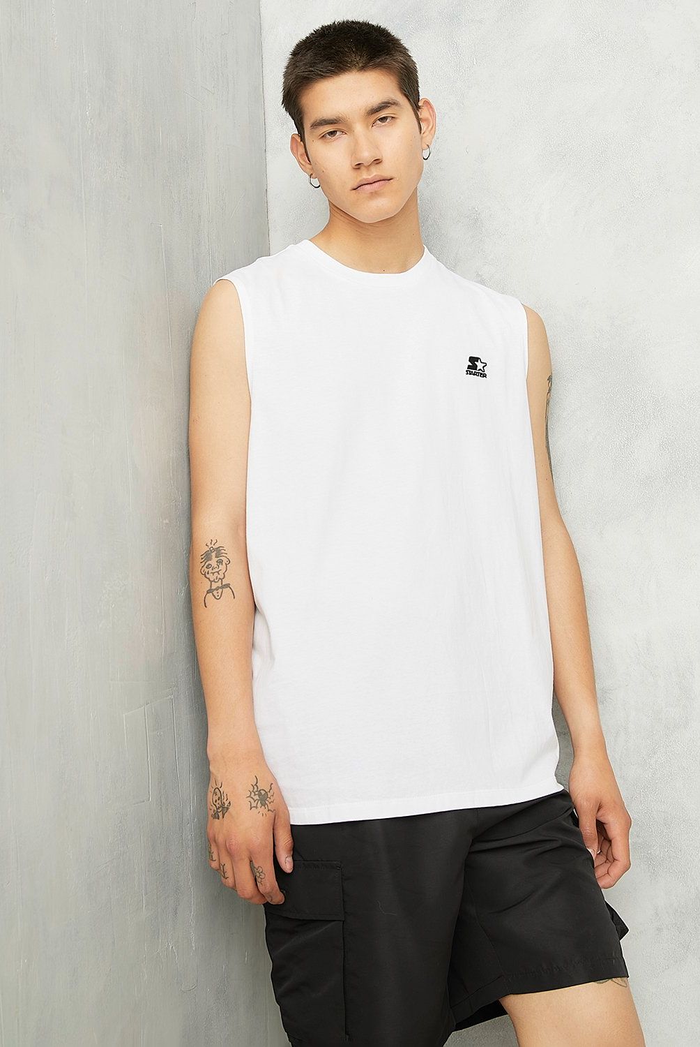 STARTER - Polera Sin Mangas Casual Algodón Hombre Starter