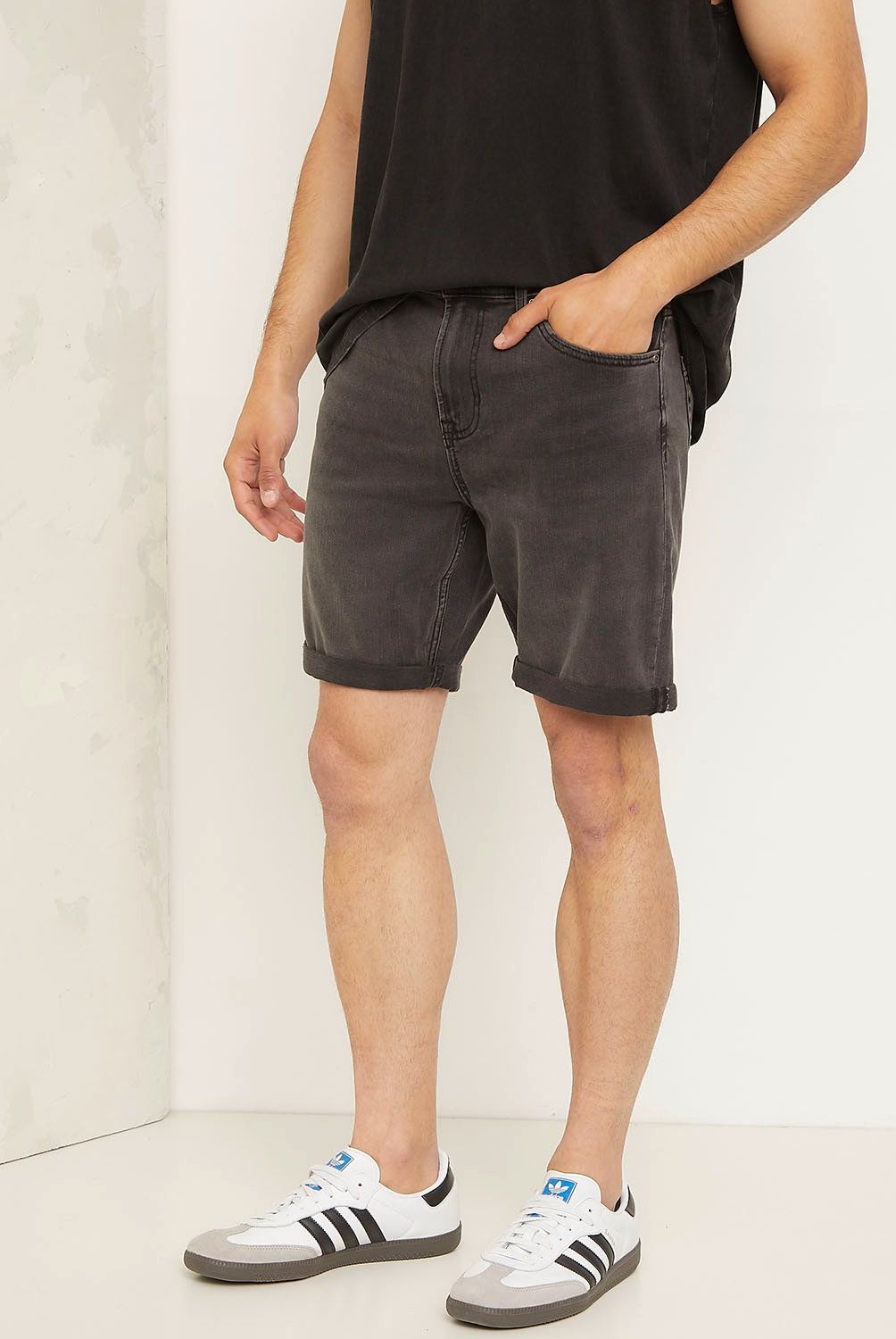 AMERICANINO - Bermuda Denim Regular Fit  Hombre Americanino
