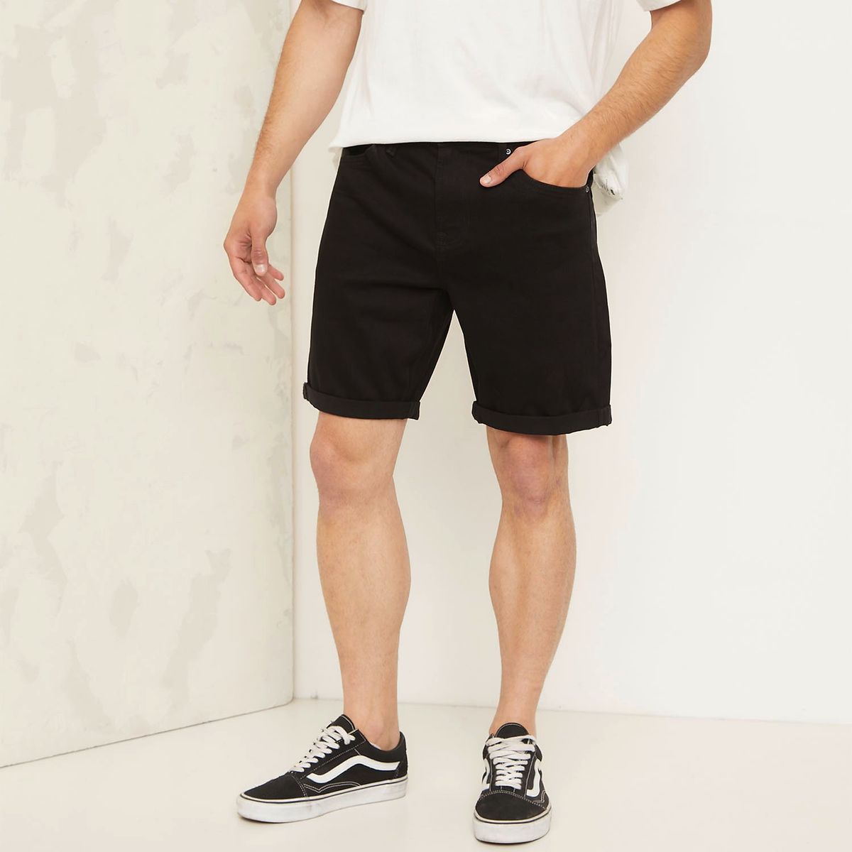 AMERICANINO - Bermuda Denim Regular Fit  Hombre Americanino