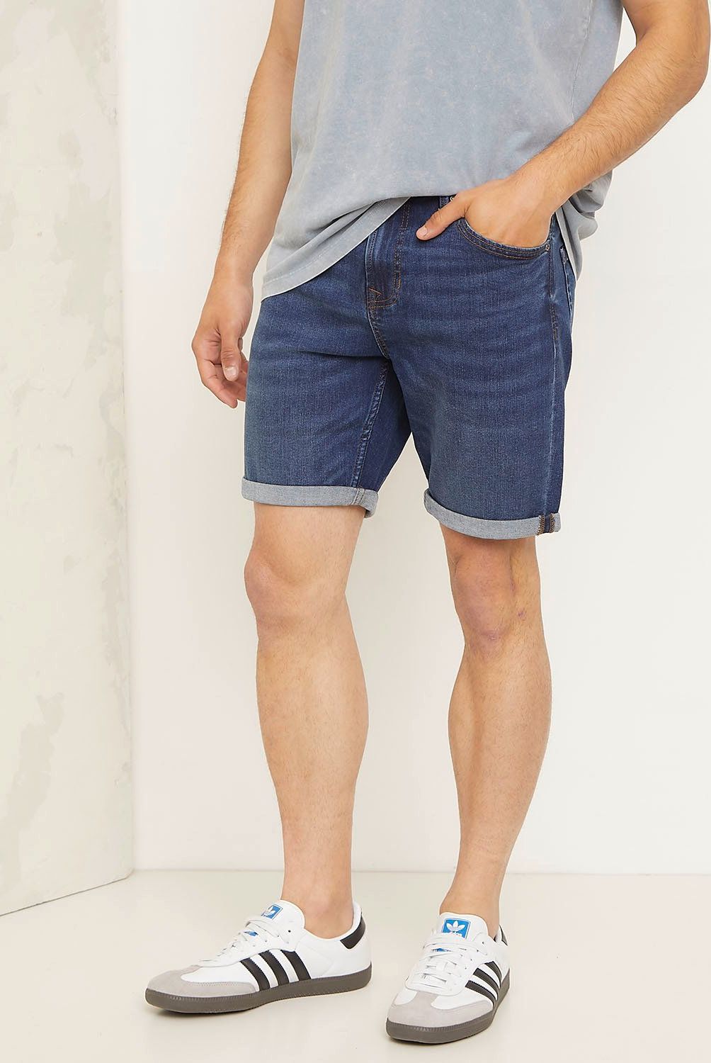 AMERICANINO - Bermuda Denim Regular Fit  Hombre Americanino