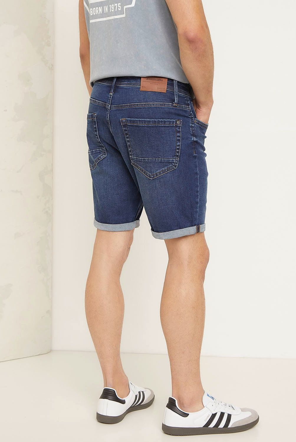AMERICANINO - Bermuda Denim Regular Fit  Hombre Americanino
