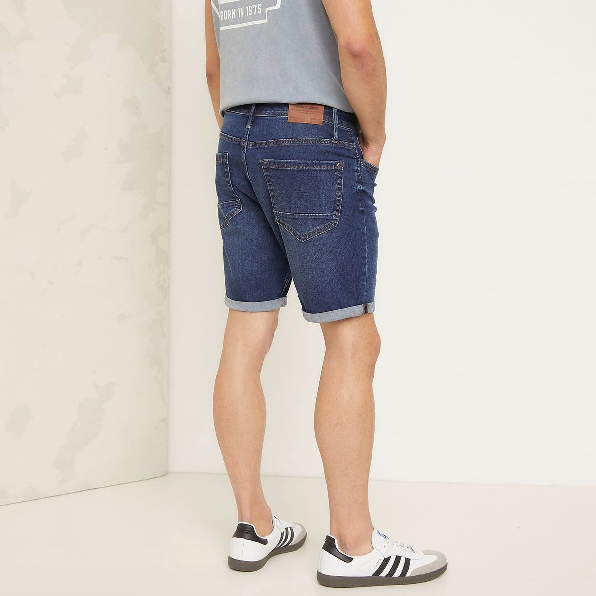 AMERICANINO - Bermuda Denim Regular Fit  Hombre Americanino