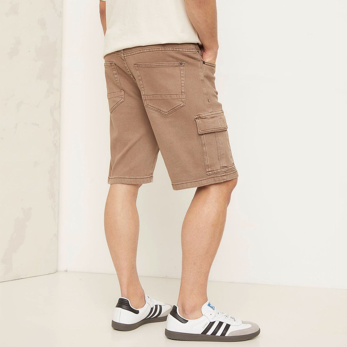 AMERICANINO - Bermuda Cargo Algodón Regular Fit Hombre Americanino