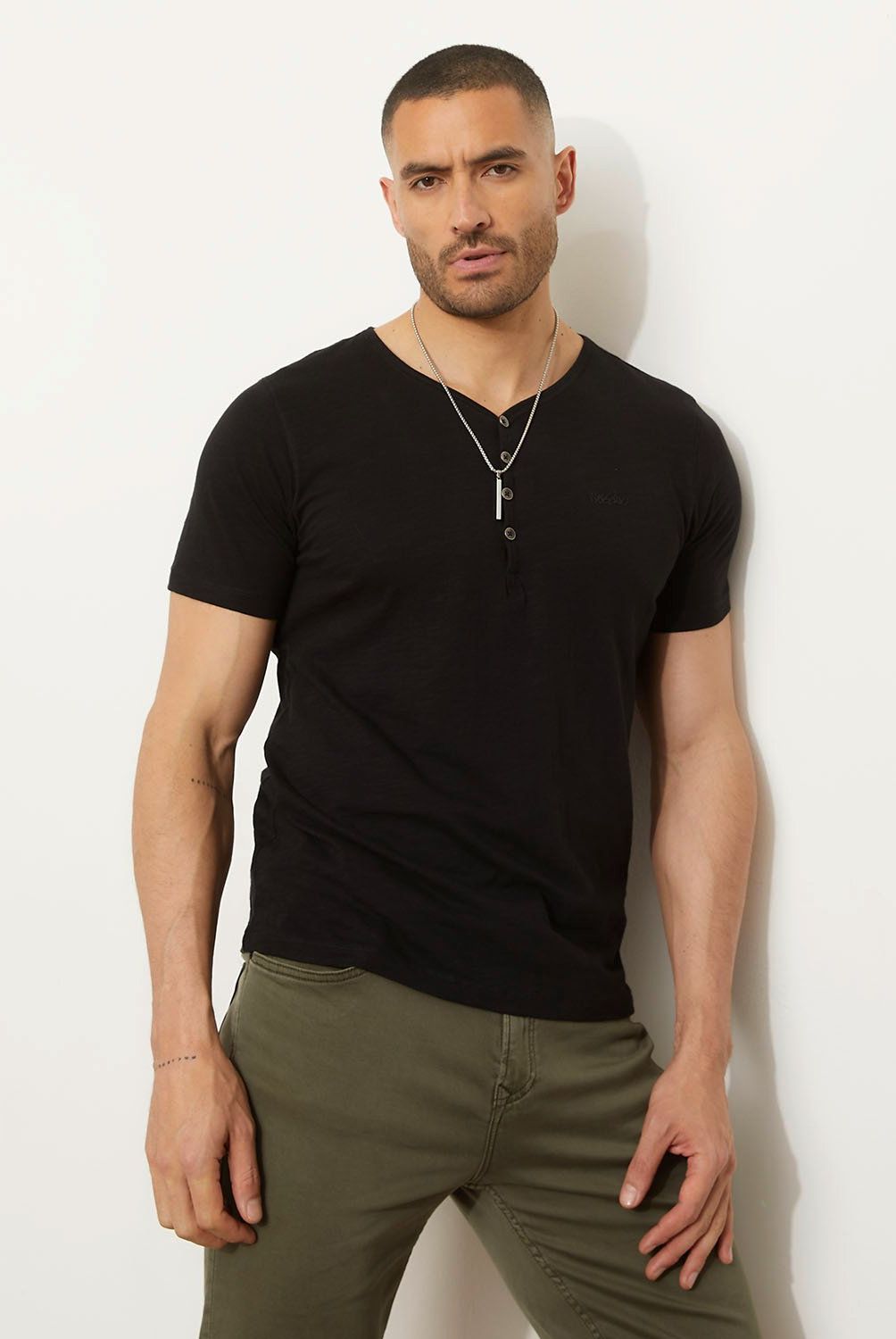 MOSSIMO - Polera Mossimo Manga Corta Casual para Hombre