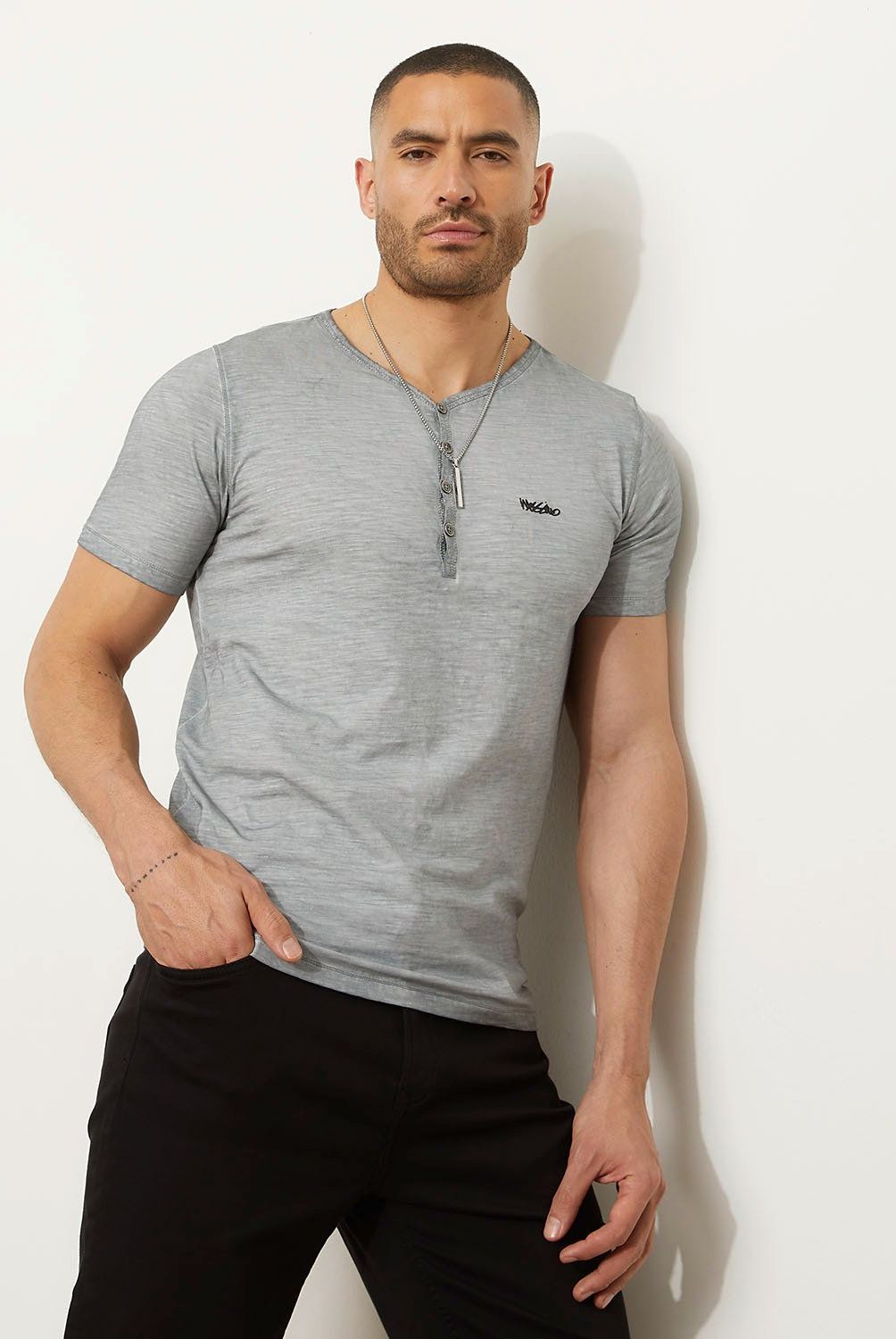MOSSIMO - Polera Mossimo Manga Corta Casual para Hombre