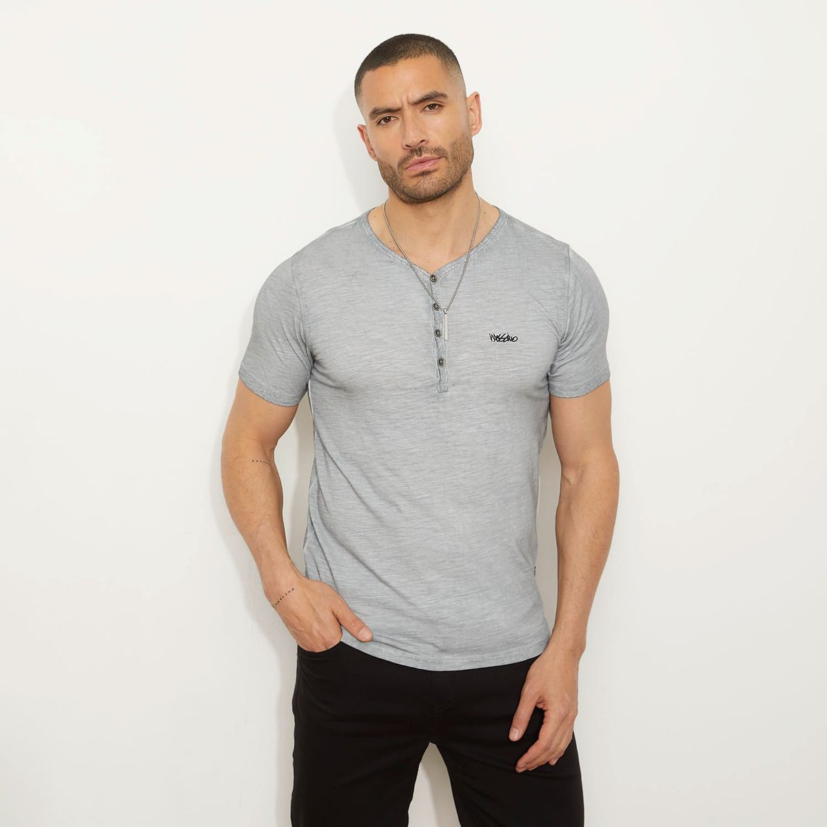 MOSSIMO - Polera Mossimo Manga Corta Casual para Hombre