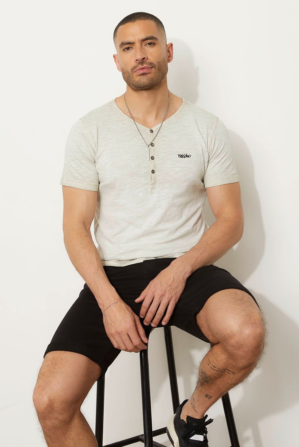 MOSSIMO - Polera Mossimo Manga Corta Casual para Hombre