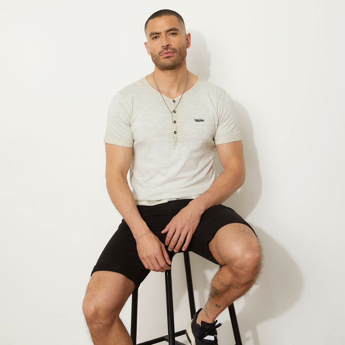 MOSSIMO - Polera Mossimo Manga Corta Casual para Hombre