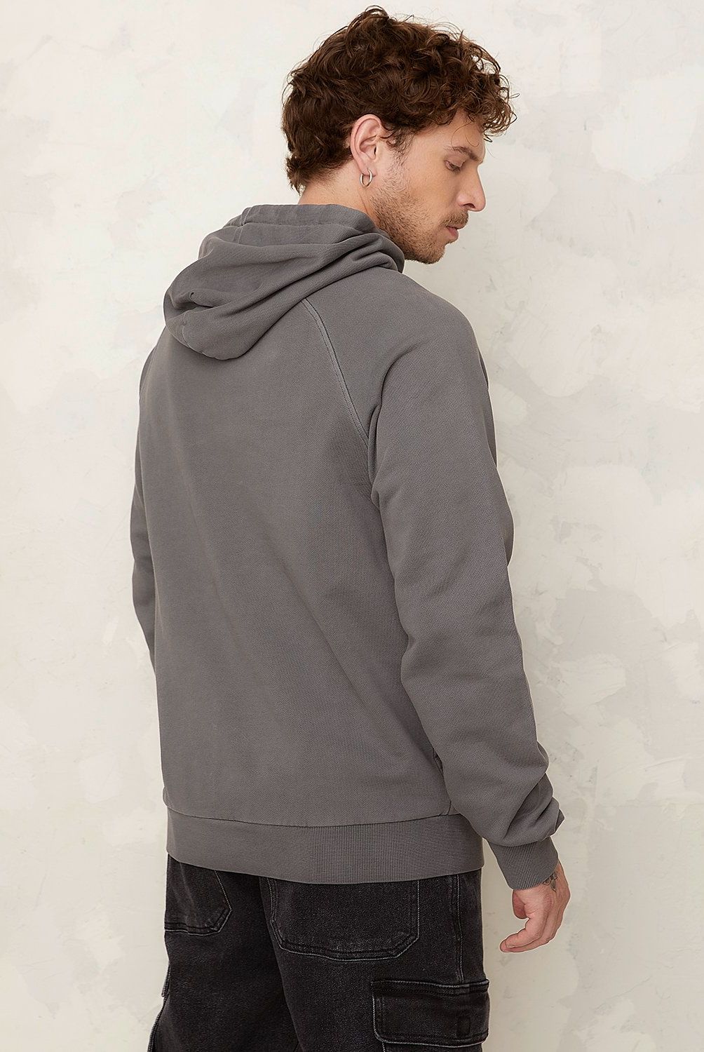 AMERICANINO - Polerón Hoodie Loose fit Hombre Americanino
