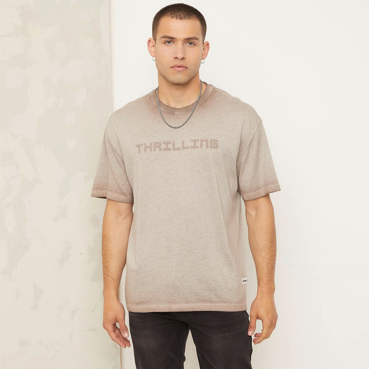 AMERICANINO - Polera Manga Corta Casual Hombre Americanino