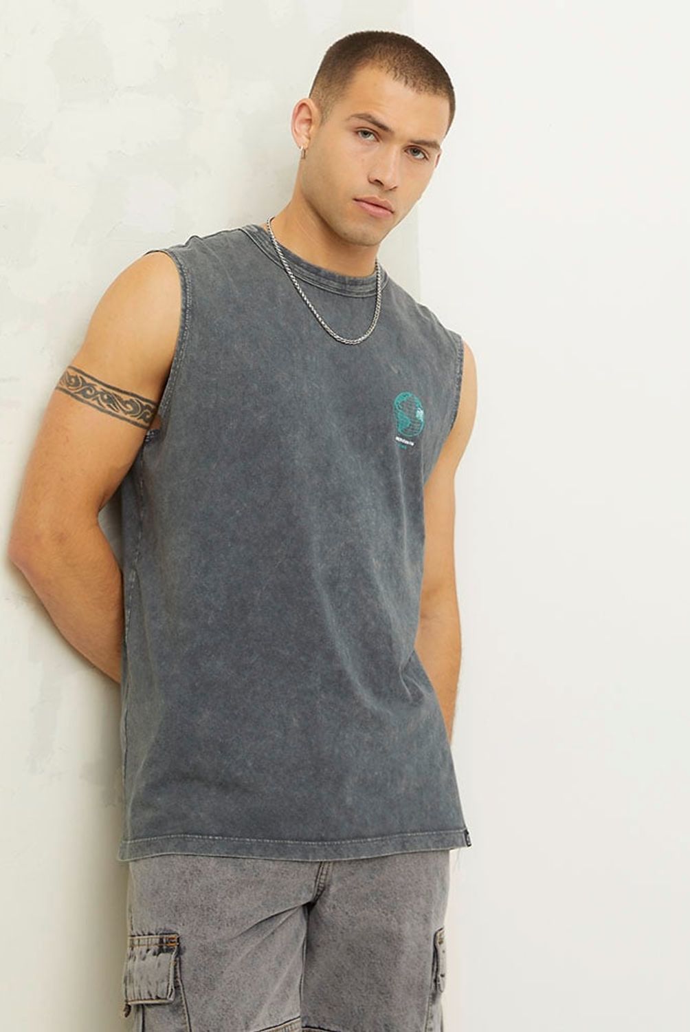 AMERICANINO - Polera Sin Mangas Casual Hombre Americanino
