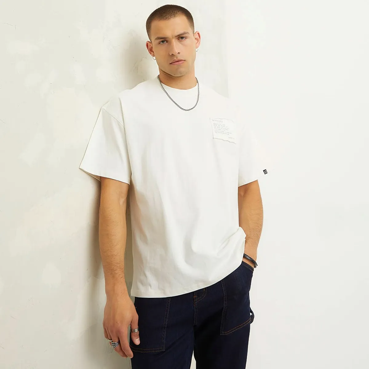 AMERICANINO - Polera Manga Corta Casual Hombre Americanino