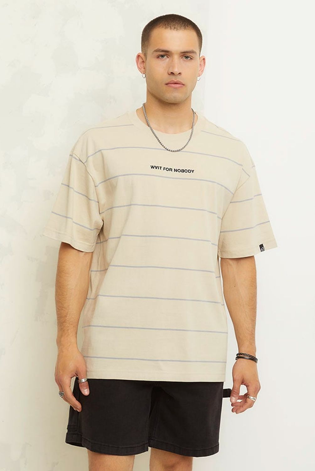 AMERICANINO - Polera Manga Corta Casual Hombre Americanino