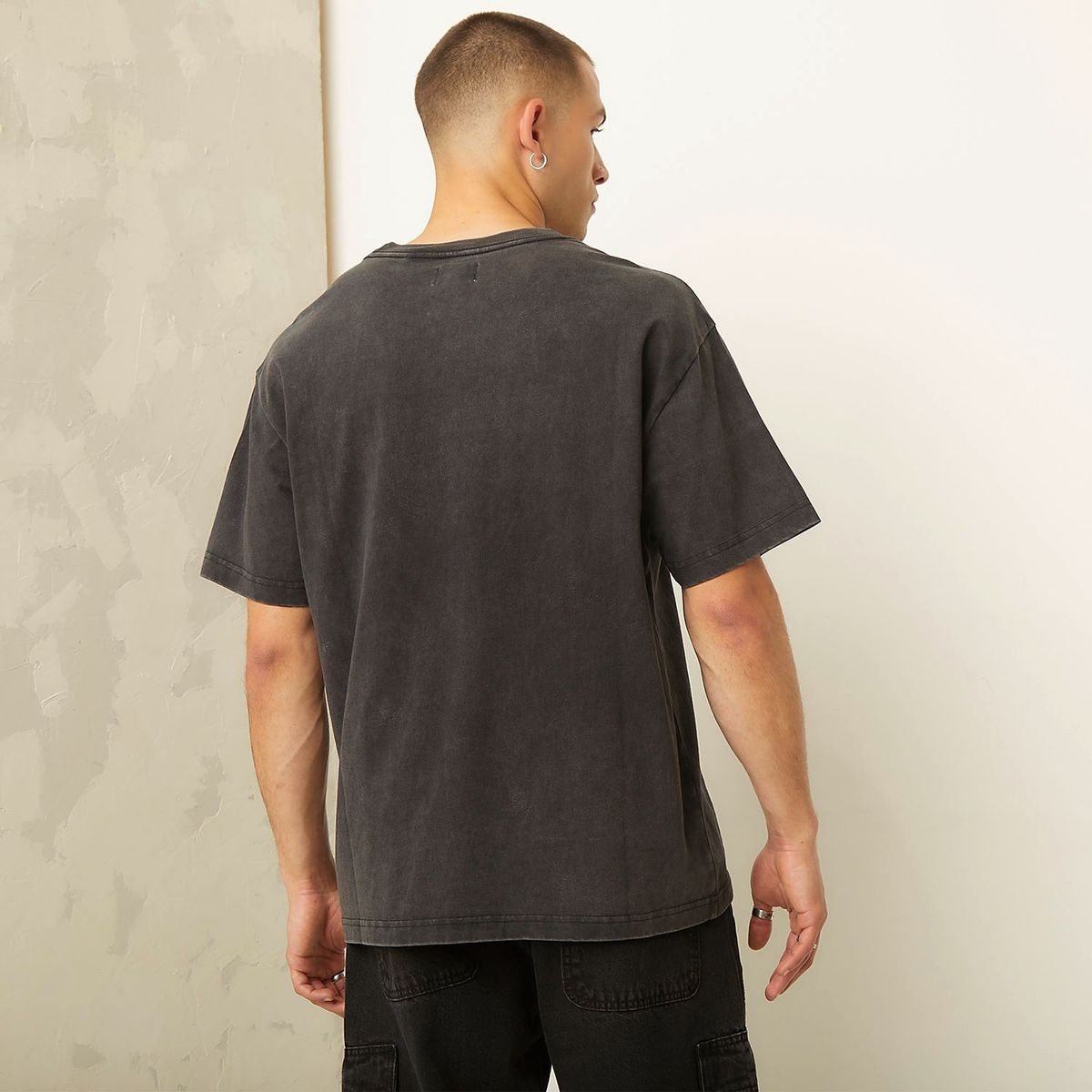 AMERICANINO - Polera Manga Corta Casual Oversize Hombre Americanino