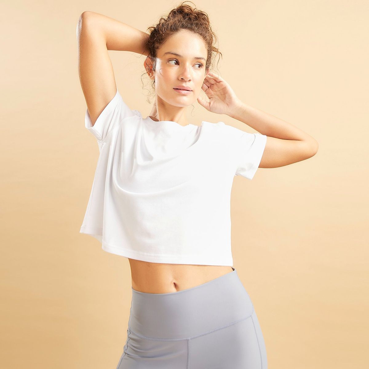 DIADORA - Polera Boxy Fit Algodón Deportiva Mujer Diadora