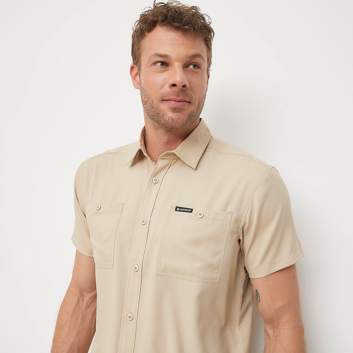 MOUNTAIN GEAR - Camisa Outdoor Hombre Mountain Gear Manga Corta