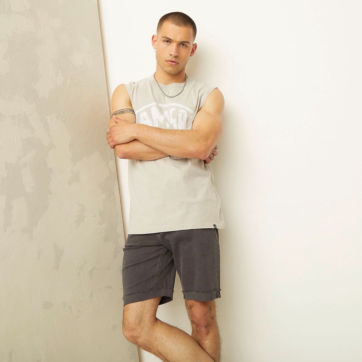 AMERICANINO - Polera Sin Mangas Casual Hombre Americanino