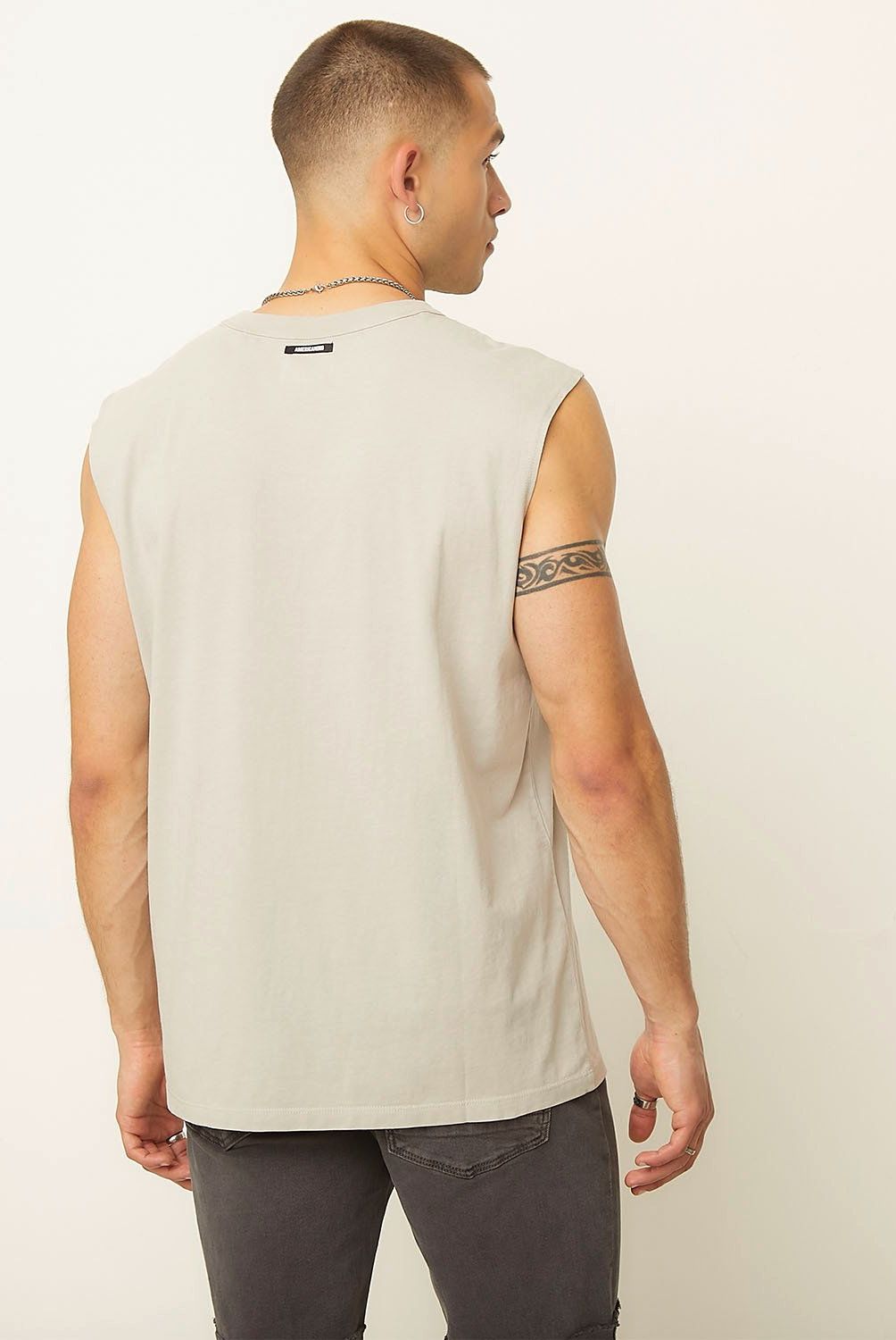 AMERICANINO - Polera Sin Mangas Casual Hombre Americanino