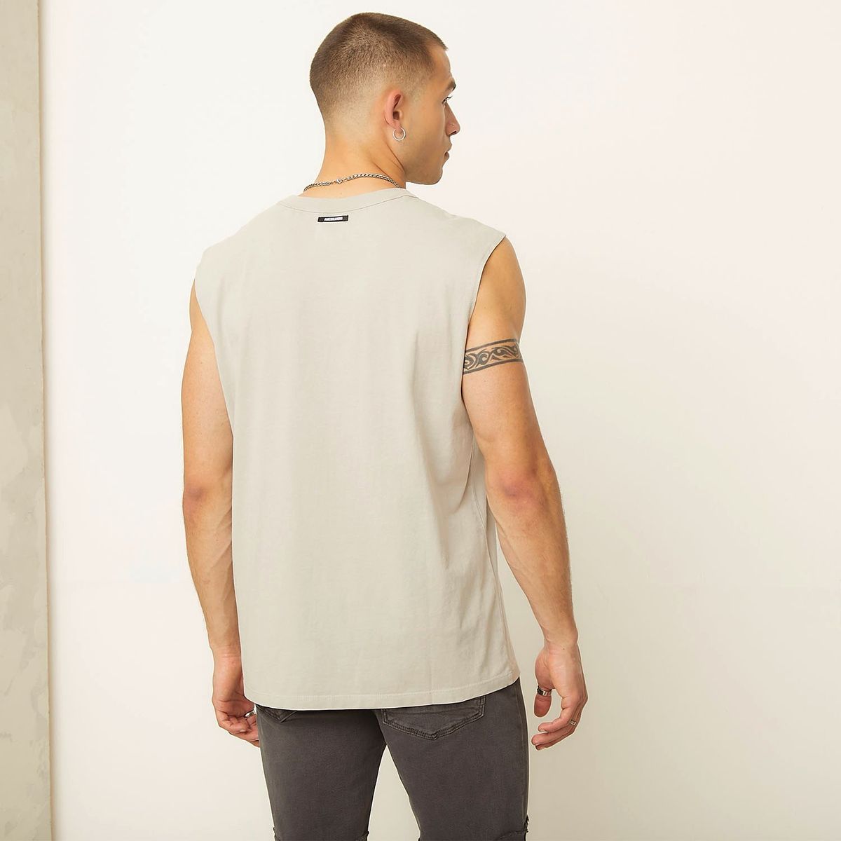 AMERICANINO - Polera Sin Mangas Casual Hombre Americanino