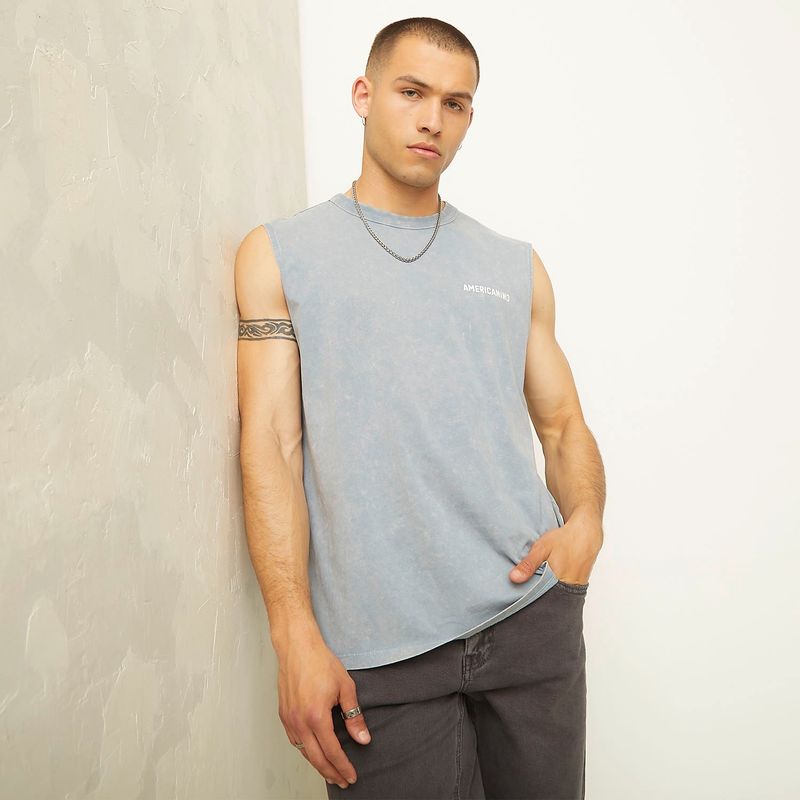 AMERICANINO - Polera Sin Mangas Casual Hombre Americanino