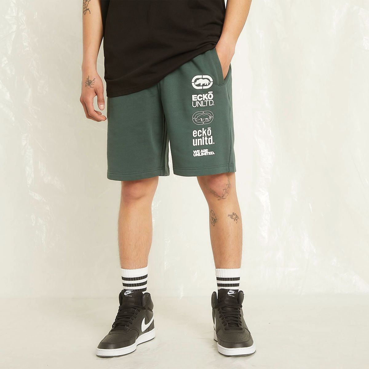 ECKO - Bermuda Franela Ecko Hombre