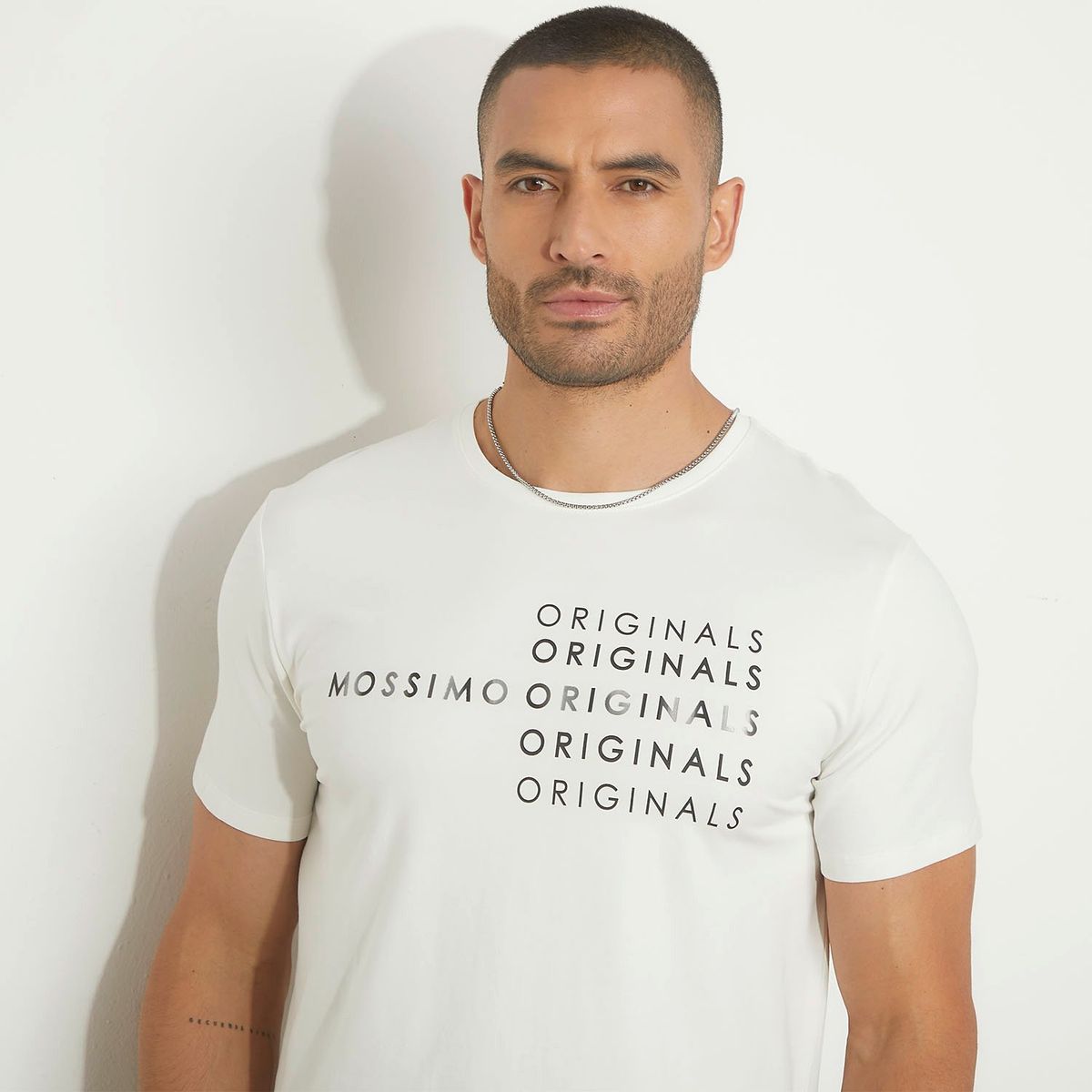 MOSSIMO - Polera Manga Corta Regular Algodón Hombre Mossimo