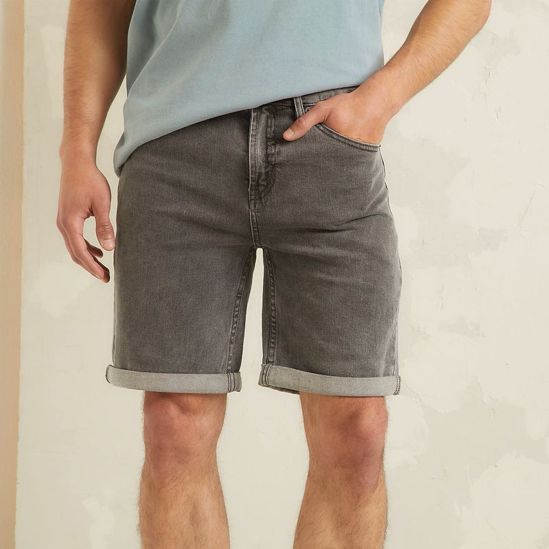AMERICANINO - Short Bermuda Algodón Hombre Corte Americano