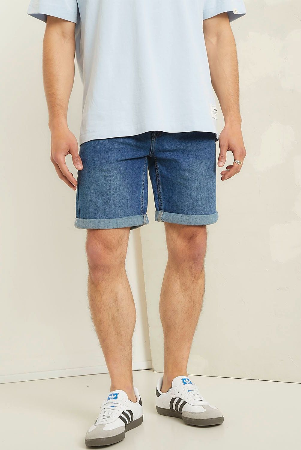 AMERICANINO - Short Bermuda Algodón Hombre Corte Americano