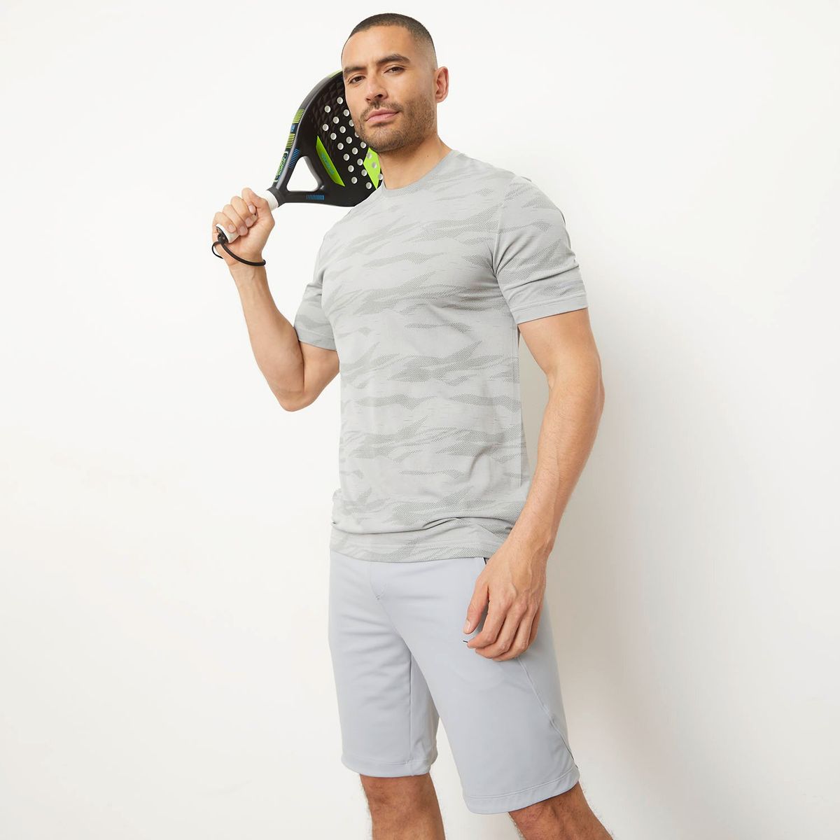 DIADORA - Polera Deportiva Manga Corta Hombre Diadora