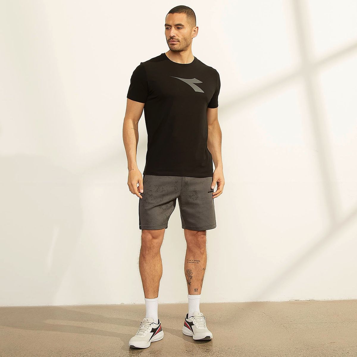 DIADORA - Short Deportivo Diadora Para Hombre