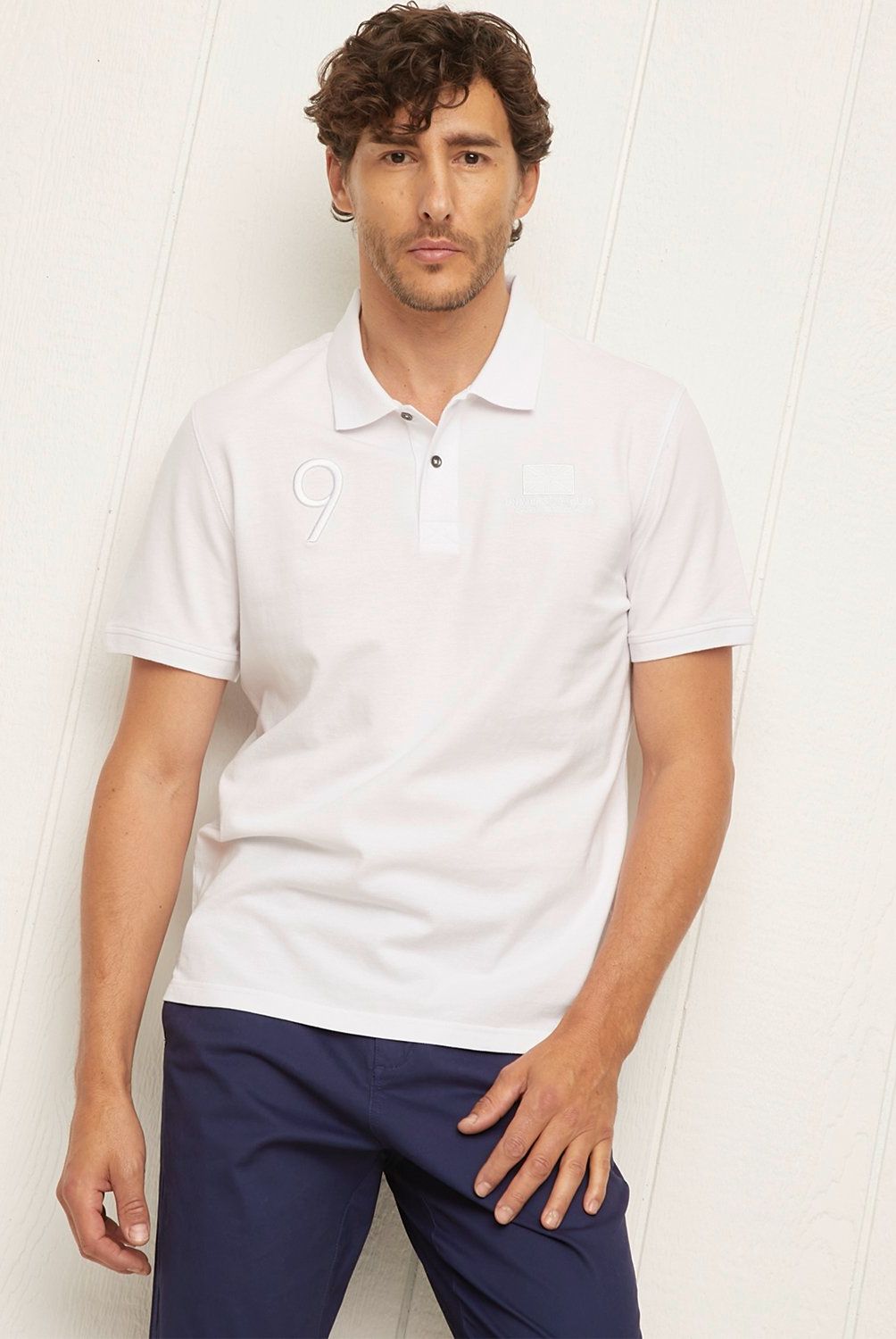 UNIVERSITY CLUB - Polera Polo Manga Corta Algodón Hombre University Club