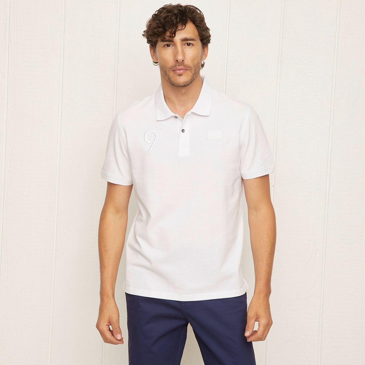 UNIVERSITY CLUB - Polera Polo Manga Corta Algodón Hombre University Club