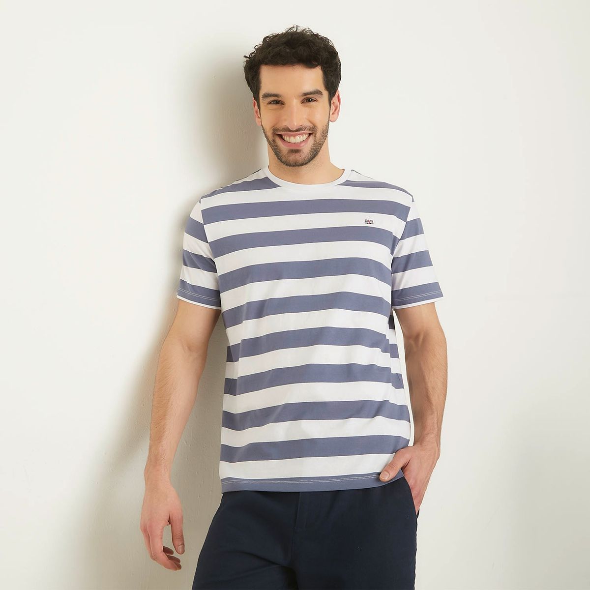 UNIVERSITY CLUB - Polera Manga Corta Algodón Hombre University Club