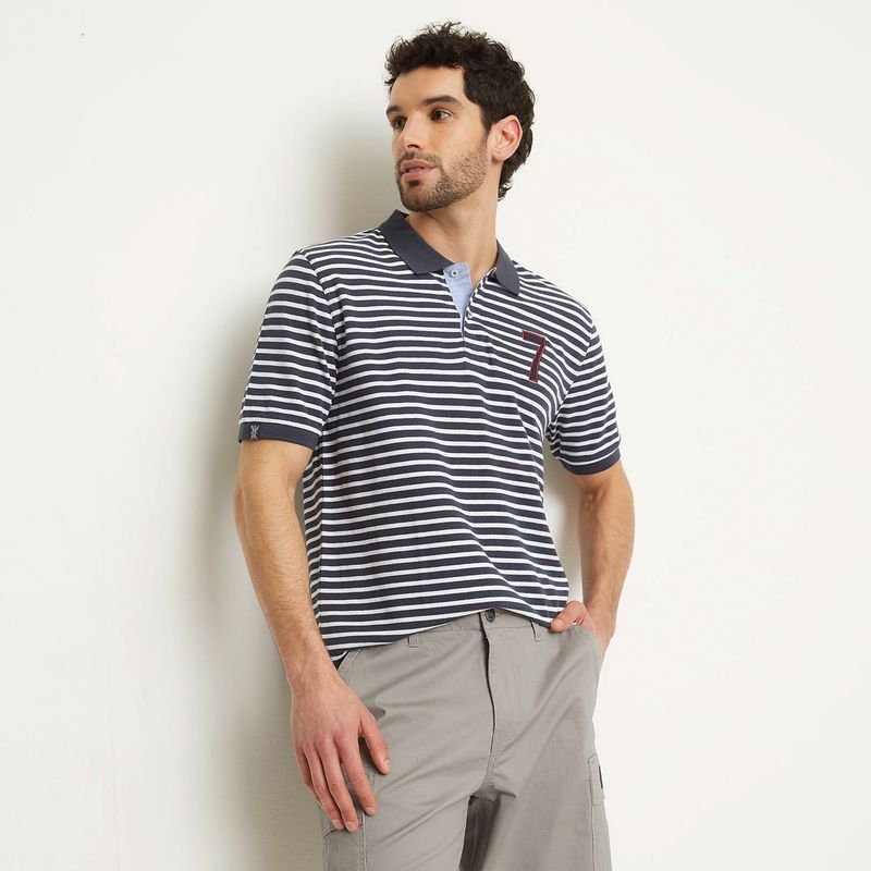 UNIVERSITY CLUB - Polera Manga Corta Algodón Regular Fit Hombre University Club
