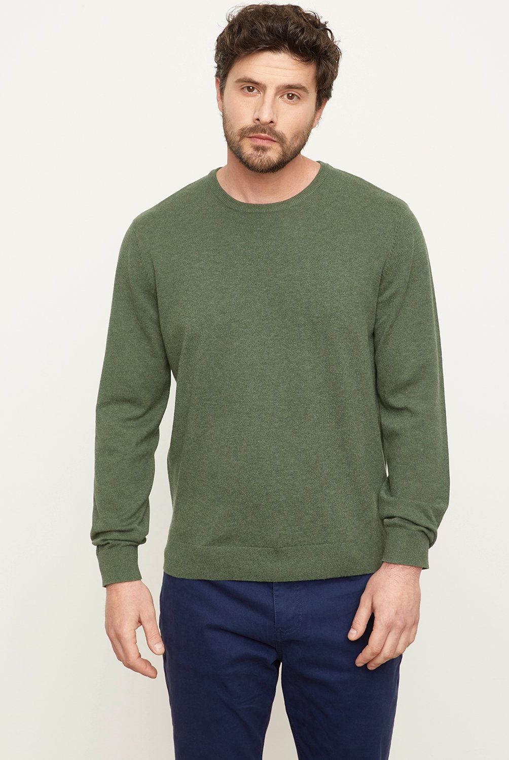 NEWPORT - Sweater Newport Punto Cuello Redondo Hombre Casual