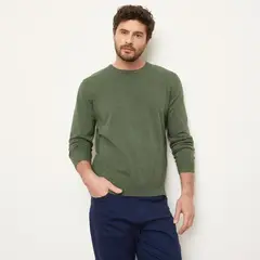 NEWPORT - Sweater Punto Cuello Redondo Hombre Casual
