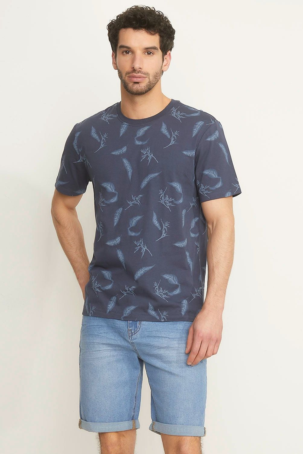 NEWPORT - Polera Manga Corta Algodón Regular Fit Hombre Newport