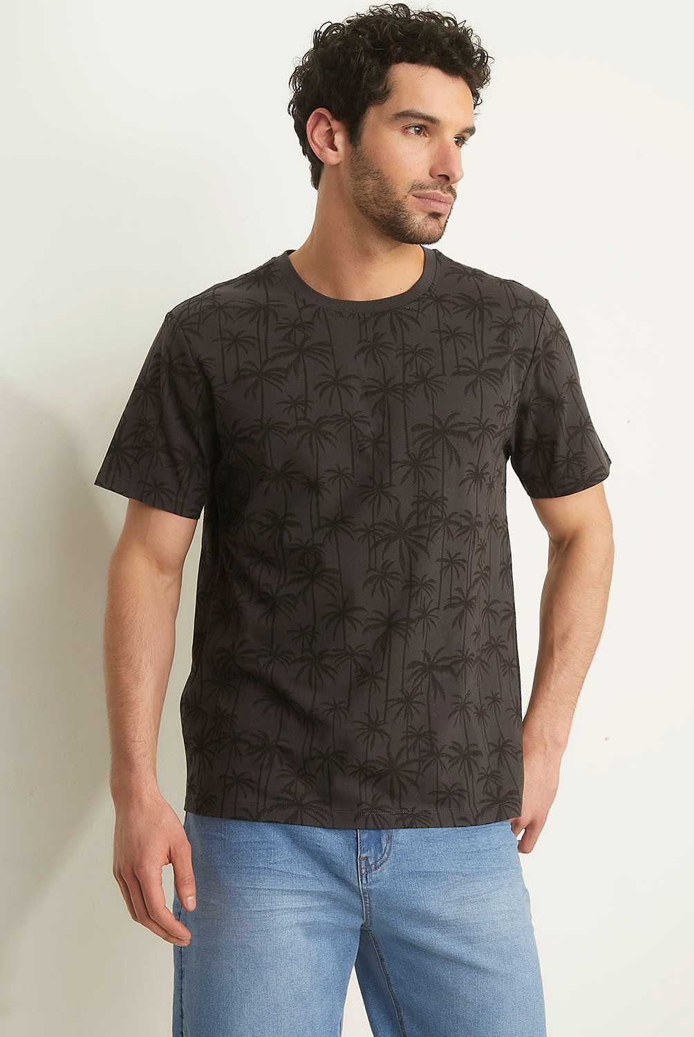 NEWPORT - Polera Manga Corta Algodón Regular Fit Hombre Newport