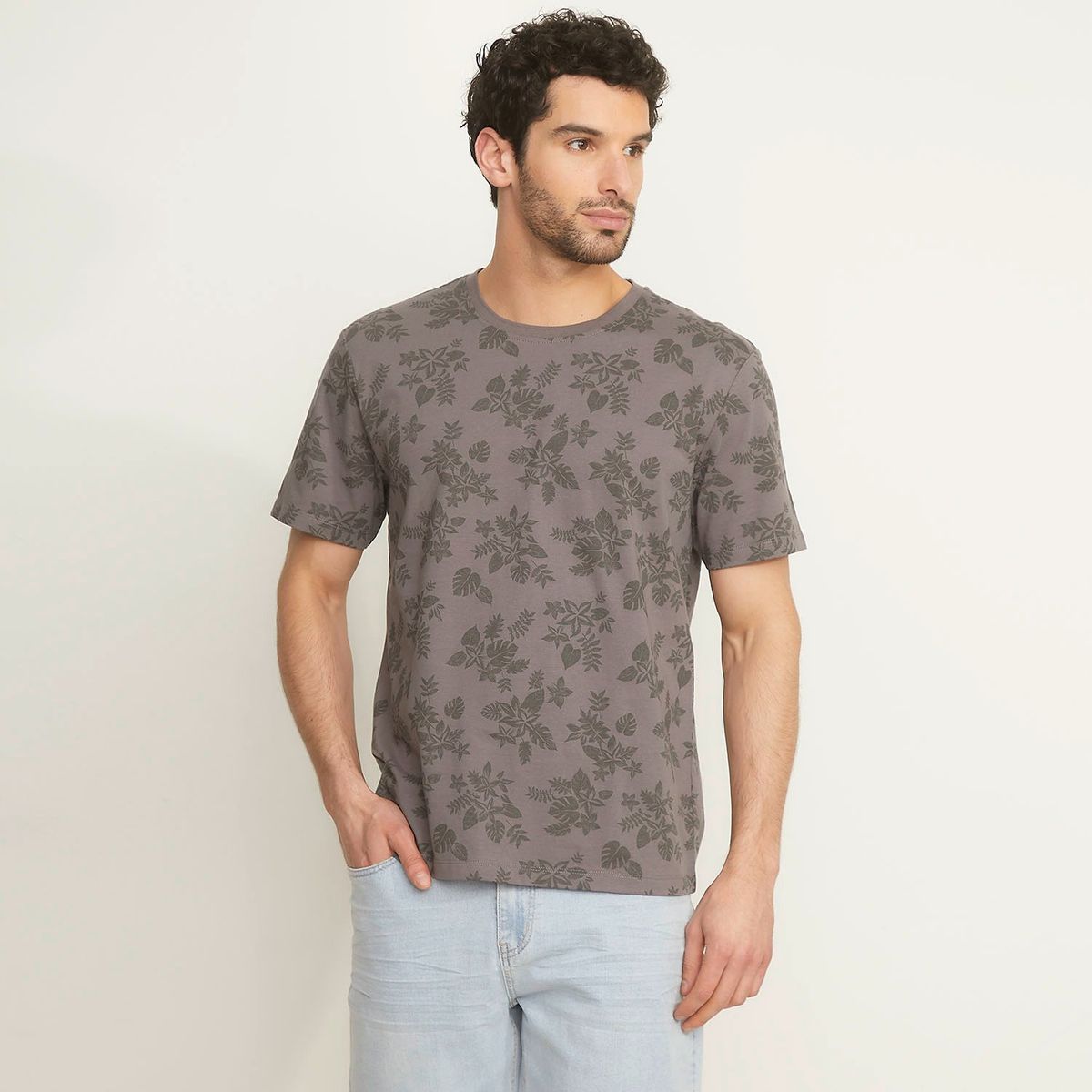 NEWPORT - Polera Manga Corta Algodón Regular Fit Hombre Newport